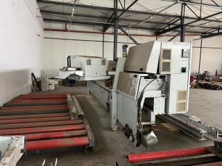 Holzma hpl 11 optimat  utilaj pentru debitat placi din pal cu comanda numerica