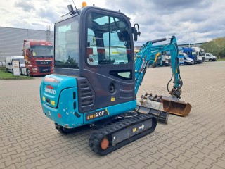 SUNWARD SWE 20F MINIEXCAVATOR PE SENILE 4 CUPE LAMA TIP BULDOZER